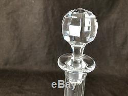 Baccarat Crystal Nancy Large Decanter 12 1/4 H Clear Cut France