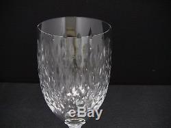 Baccarat Crystal PARIS (Cut) Tall Water Goblets Glasses / Set of 10