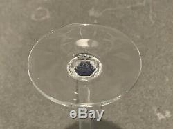 Baccarat Crystal Piccadilly Cordials Cut to Clear Glass 5 1/4 H France Set of 6