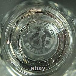 Baccarat Cut Crystal Cote D'Azur 5 1/4 Wine Glasses Set Of 4