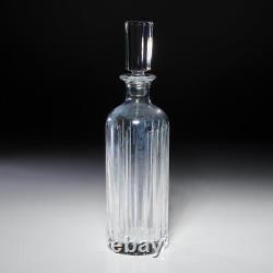 Baccarat France Harmonie Cut Crystal Glass Wine Whisky Decanter w Stopper 12