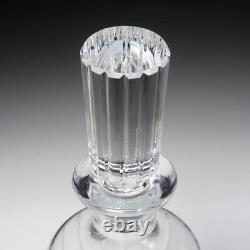 Baccarat France Harmonie Cut Crystal Glass Wine Whisky Decanter w Stopper 12.25