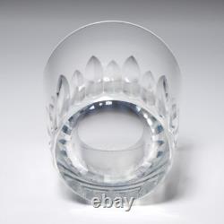 Baccarat France Lorraine Cut Crystal Lowball Rocks Glass Set of 6 Vintage