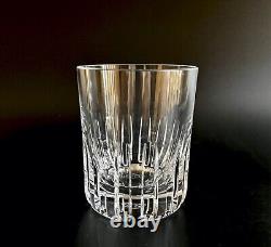 Baccarat France ROTARY Cut Crystal Glass Double Old Fashioned Tumbler 4