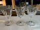 Baccarat French Cut Crystal Cote D'Azur 6 Water Goblets SET OF THREE