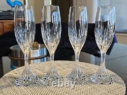 Baccarat Massena Champagne Flute crystal glasses