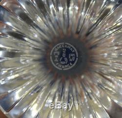 Baccarat Massena Set of 2 Fluted Champagne Glasses Cut Glass Crystal