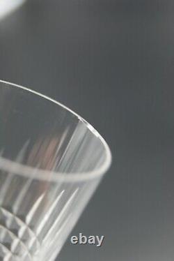 Baccarat Nancy 12 Liqueur Glass N°8 Set Clear Cut Crystal Glass Signed France