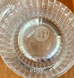 Baccarat Nancy Highball Crystal Glasses Excellent condition. Pair. Made in Fance