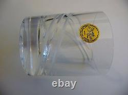 Bar Cocktail Glasses J. G. Durand Cristal NIB Amboise Vintage Set 6 Cut Crystal