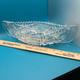 Beautiful Early American Brilliant Cut Crystal Boat/Canoe