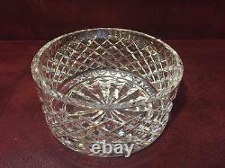 Beautiful Waterford Alana Cut Crystal Centerpiece Bowl