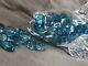 Blue Antique Crystal Glass Cut Brilliant American Vintage France Blue marbles