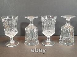 Bob Martins Vintage Exquisite Set of 4 Brilliant Cut Crystal Bar Glasses