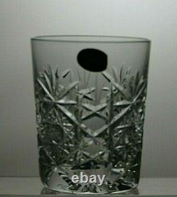 Bohemia Crystal Queen Lace Cut Tumblers Set Of 6 3 1/2 (9 Cm) Tall