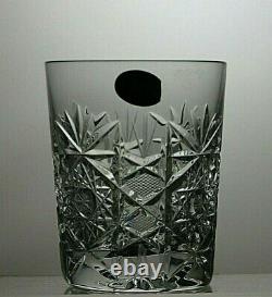 Bohemia Crystal Queen Lace Cut Tumblers Set Of 6 3 1/2 (9 Cm) Tall