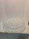 Bohemia Czech 24% Lead Crystal Large Round Bowl Hand Cut Queen Lace Glass 15.75