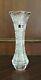 Bohemian Czech Crystal 11 Vase Hand Cut Queen Lace 24% Lead Glass
