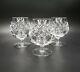 Cartier Crystal CTC3 Set Of 3 Cut Brandy Glass Snifters EXCELLENT