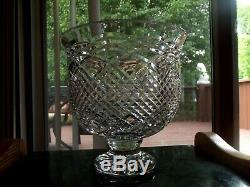 Centerpiece Trifle BOWL Waterford Lead Crystal Glass Tom Brennan Rainbow