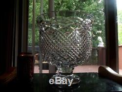 Centerpiece Trifle BOWL Waterford Lead Crystal Glass Tom Brennan Rainbow