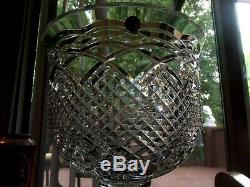 Centerpiece Trifle BOWL Waterford Lead Crystal Glass Tom Brennan Rainbow