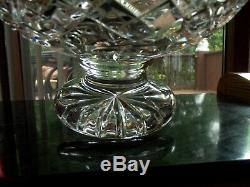 Centerpiece Trifle BOWL Waterford Lead Crystal Glass Tom Brennan Rainbow