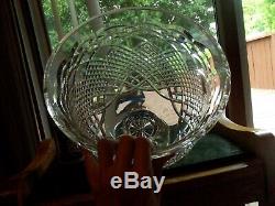 Centerpiece Trifle BOWL Waterford Lead Crystal Glass Tom Brennan Rainbow