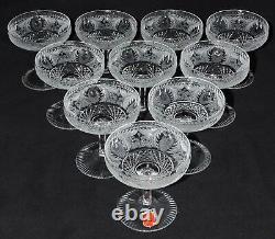 Champagnes Intaglio Edinburgh Fischer Bavaria Cut Crystal Moser Quality (10)