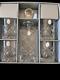 Christian Dior Leaded Crystal Decanter Set Vintage 1980 Cut Glass With Stopper NIB