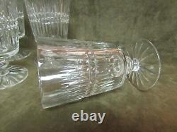 Circa 1950's Tiffin Glass Cut Crystal Surrey Pattern Water/Tea Tumbler Lot of 8
