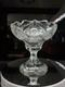Compote, American Brilliant Period Cut Glass Crystal Creswick Egginton Signed