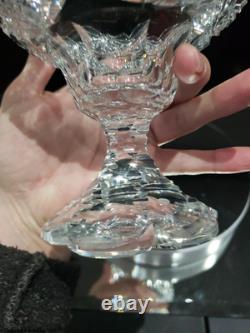 Compote, American Brilliant Period Cut Glass Crystal Creswick Egginton Signed
