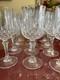 Cristal d'Arques Longchamp Vintage Diamond-Cut Crystal Wine Glasses Set of 12