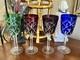 Crystal Clear Industries Cut To Clear Bohemian 4 Pcs Water Wine Stemmed Goblets