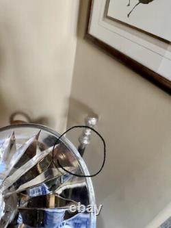 Crystal Clear Industries Cut To Clear Bohemian 4 Pcs Water Wine Stemmed Goblets