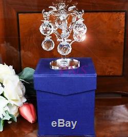 Crystal Cut Cherry Tree Grapes Home Decor Wedding Christmas Gift & Gift Box