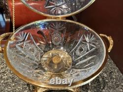 Crystal Cut Egg Shape Vodka Set With 6 Glasses