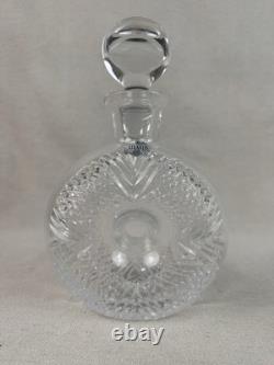 Cut Crystal Decanter Donut With Stopper