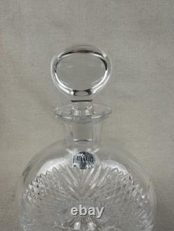 Cut Crystal Decanter Donut With Stopper