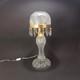 Cut Crystal Glass Lamp 26 OAH American Antique Parlor Lamp Style