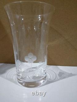 Cut Crystal Glass Tumblers Set of 5, Antique Style, No Chips, 10.8cm