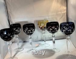 Cut To Clear Crystal Wine Glasses 6