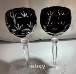 Cut To Clear Crystal Wine Glasses 6