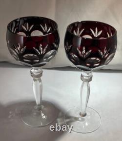 Cut To Clear Crystal Wine Glasses 6