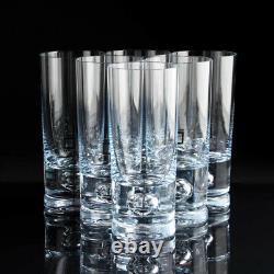 Cut crystal glass Ichendorf POLAR water / longdrink set of six vintage