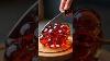Cutting Crystal Glass Grapes Unreal Satisfying Fruit Art