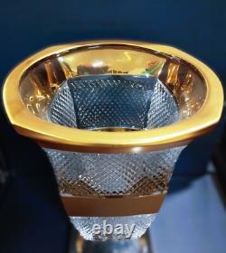 Czech bohemia crystal glass Cut crystal vase Magma 29cm/11