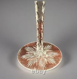 DEFECTIVE Nachtmann Traube Wine Glass Set Of 4 Cut to Clear Crystal Amet G3D