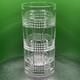 Discontinued Unmarked Ralph Lauren Glen Plaid Classic Highball Cut Crystal Glass